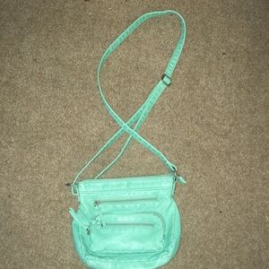 teal purse